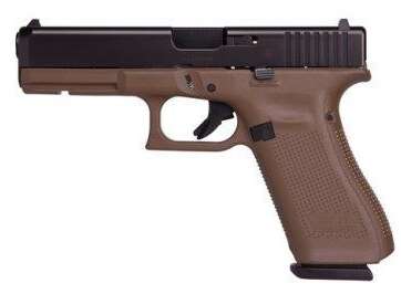 Buy Online Glock G17 Gen5 9mm FDE Semi Automatic Pistol | Desert Eagle Armory