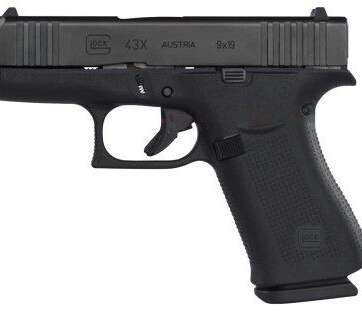 Buy Online Glock G43X - 9mm Black Semi Auto Pistol | Desert Eagle Armory